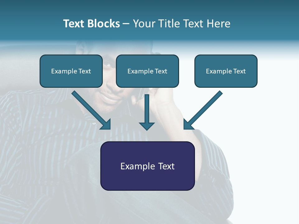 Employee Male Work PowerPoint Template