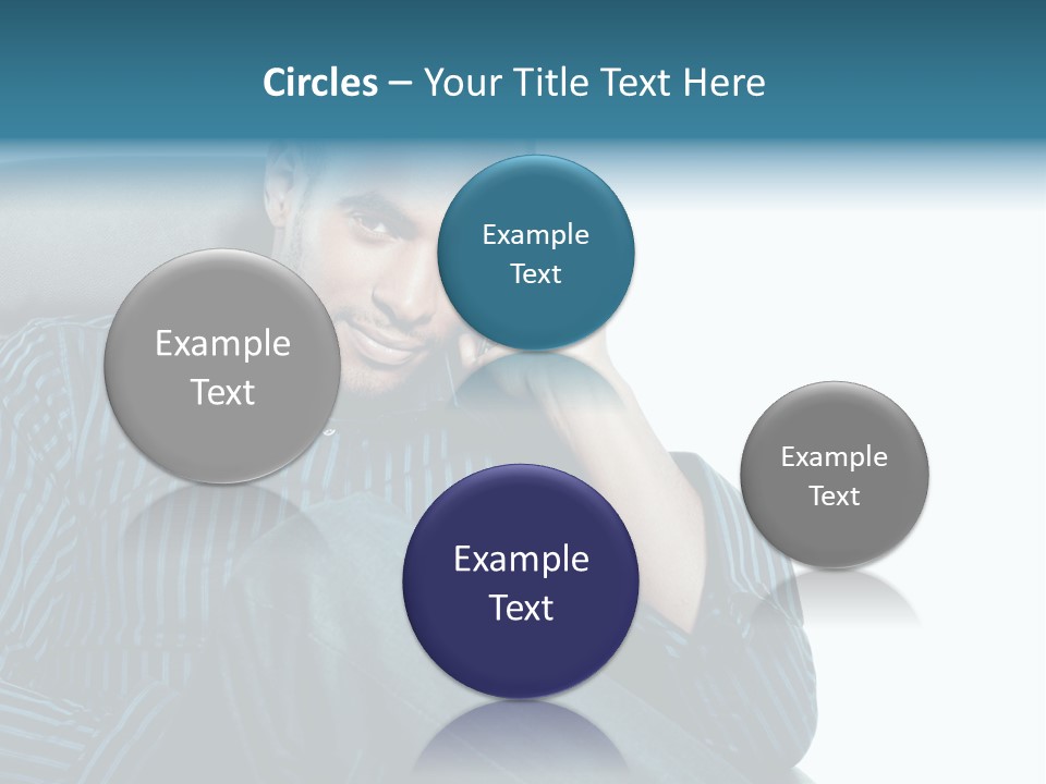 Employee Male Work PowerPoint Template