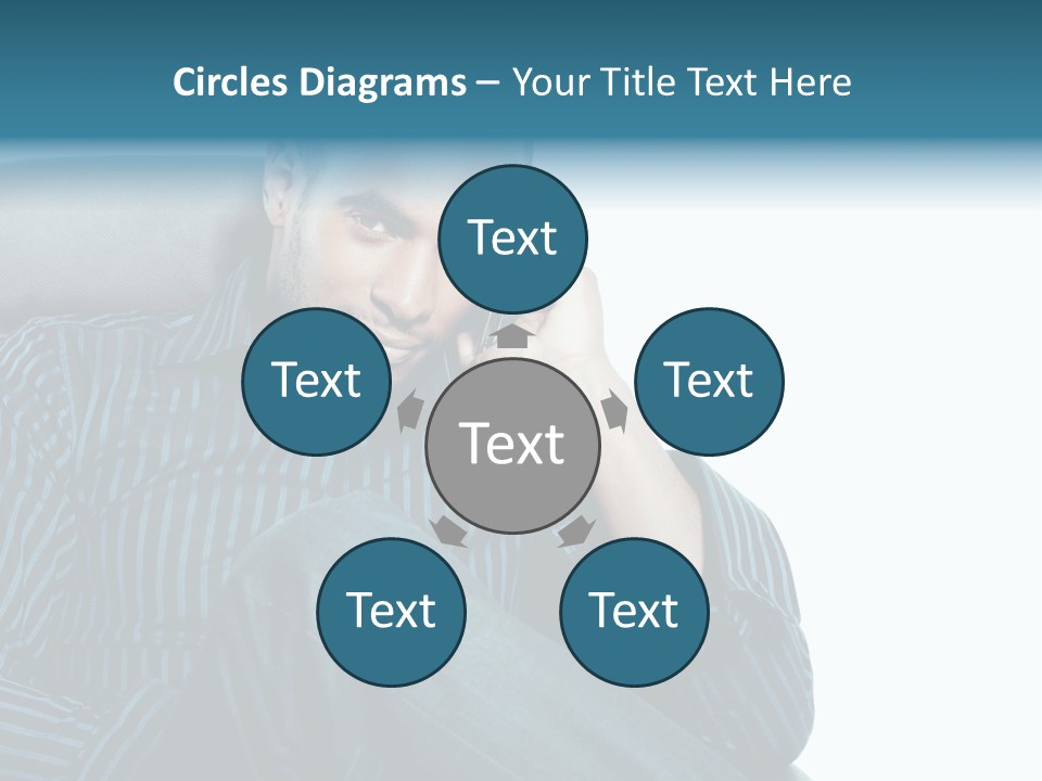 Employee Male Work PowerPoint Template