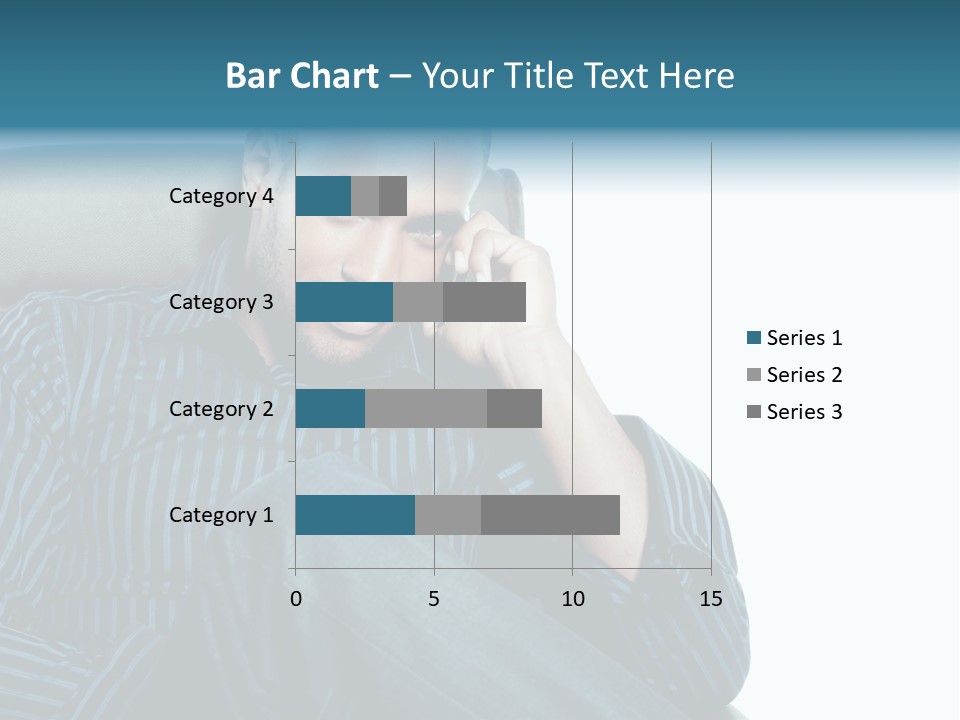 Employee Male Work PowerPoint Template