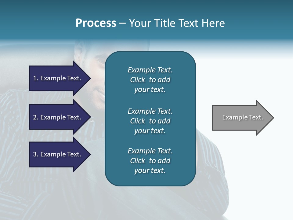 Employee Male Work PowerPoint Template