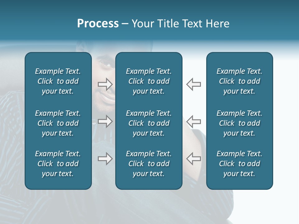 Employee Male Work PowerPoint Template