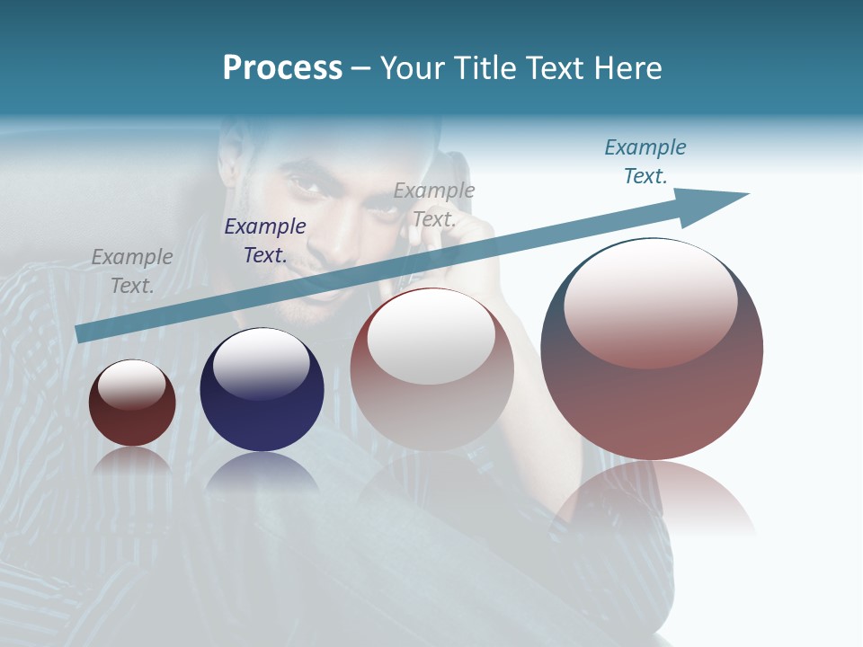 Employee Male Work PowerPoint Template