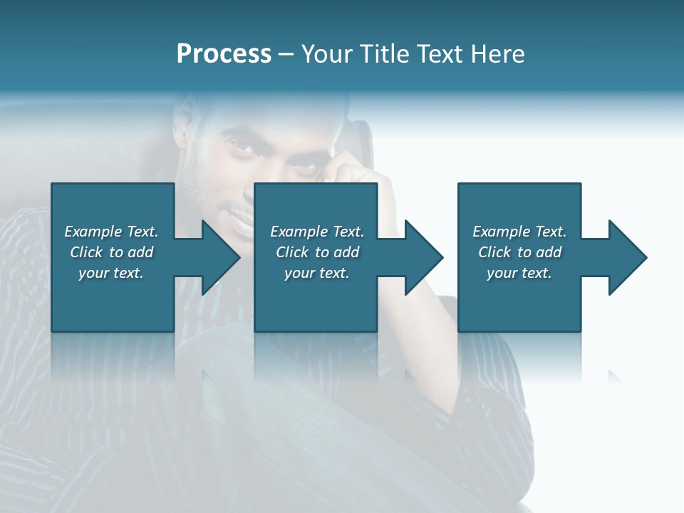 Employee Male Work PowerPoint Template