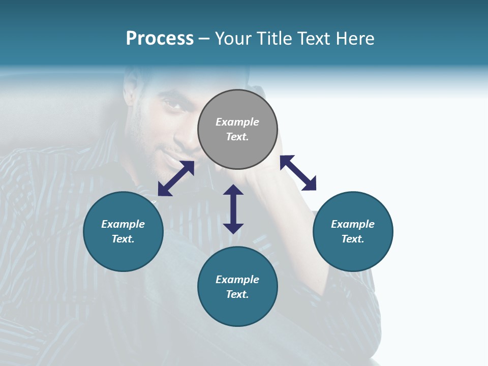 Employee Male Work PowerPoint Template