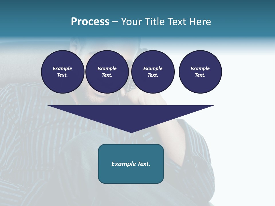 Employee Male Work PowerPoint Template