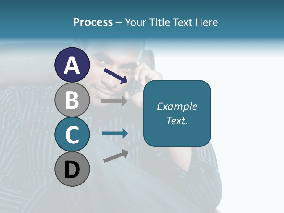 Employee Male Work PowerPoint Template