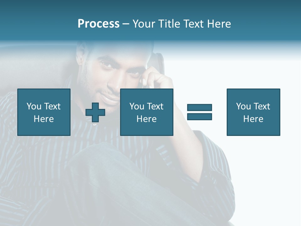 Employee Male Work PowerPoint Template