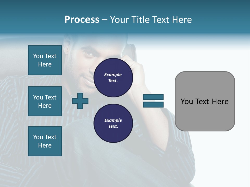 Employee Male Work PowerPoint Template