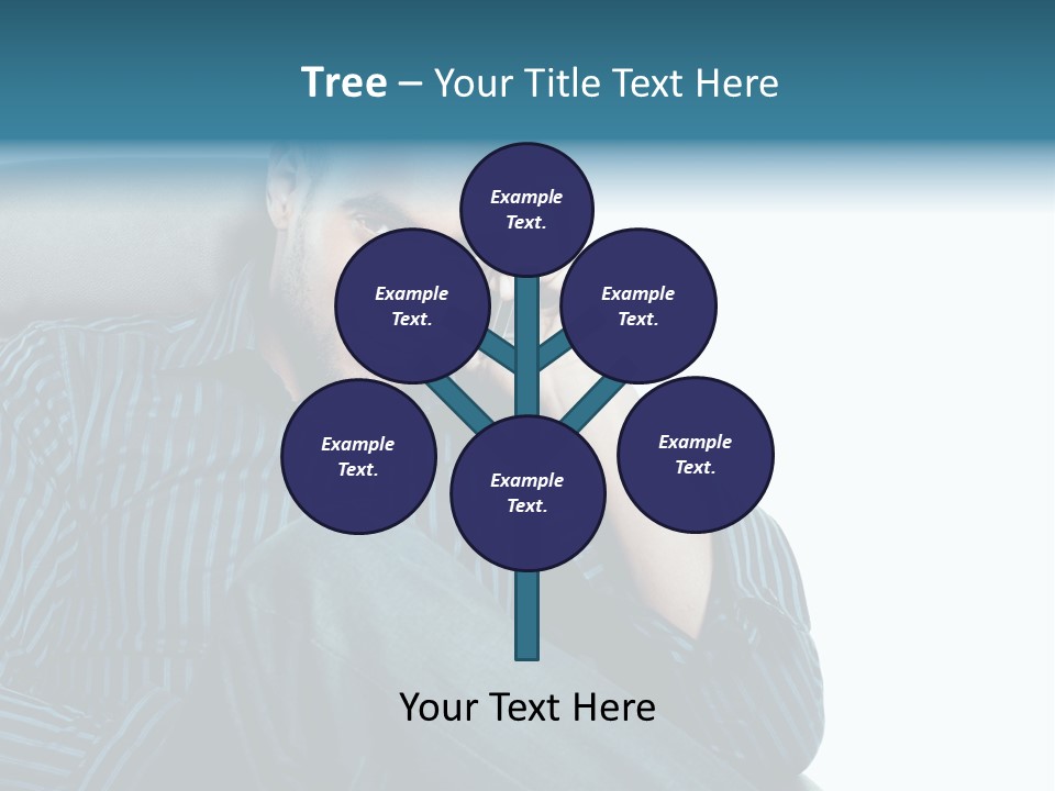 Employee Male Work PowerPoint Template