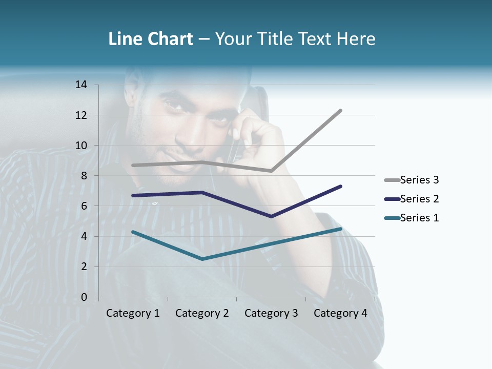 Employee Male Work PowerPoint Template