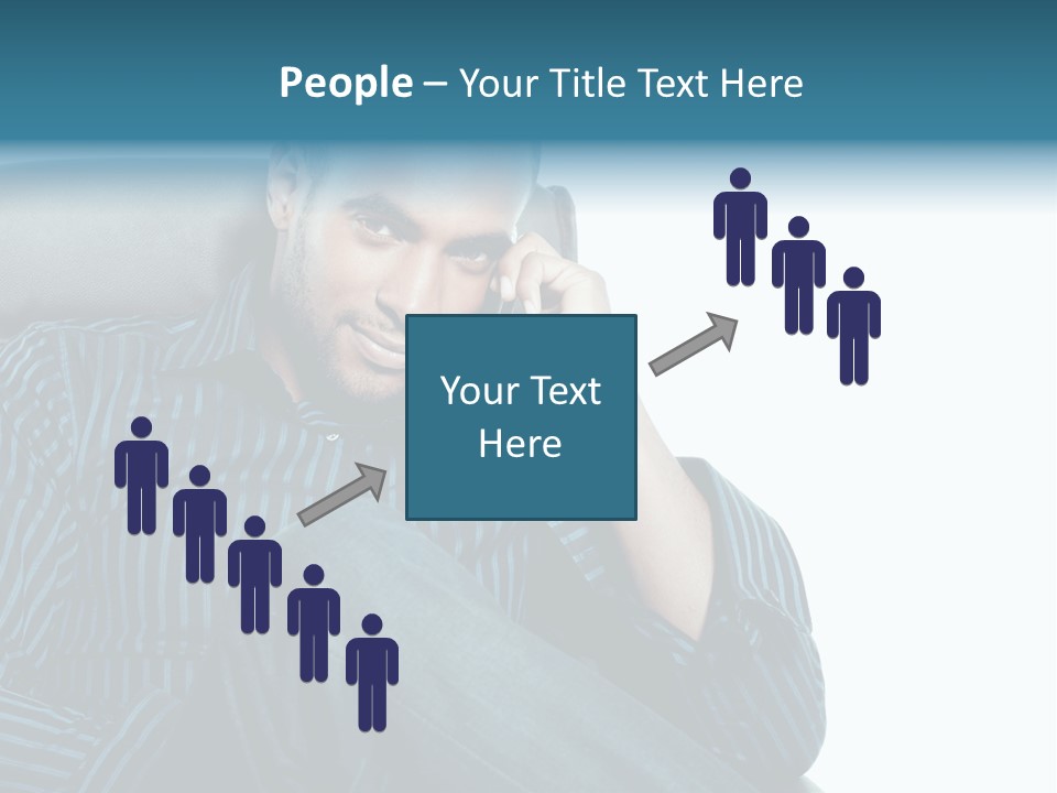 Employee Male Work PowerPoint Template