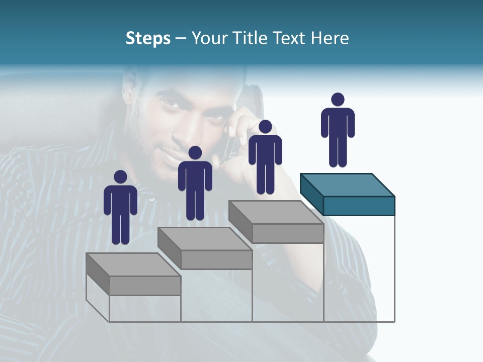 Employee Male Work PowerPoint Template