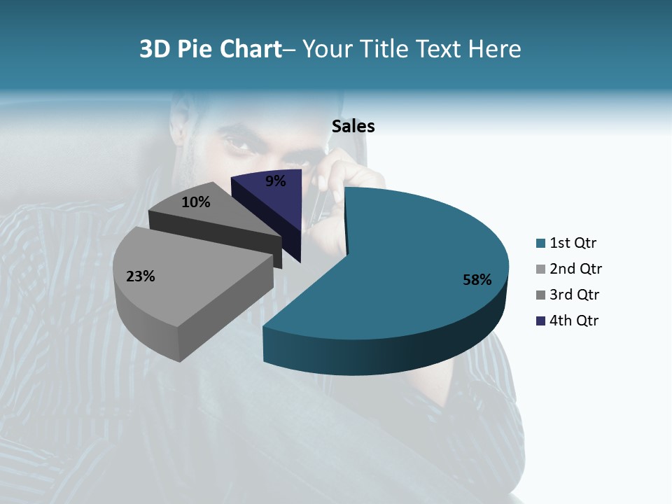Employee Male Work PowerPoint Template