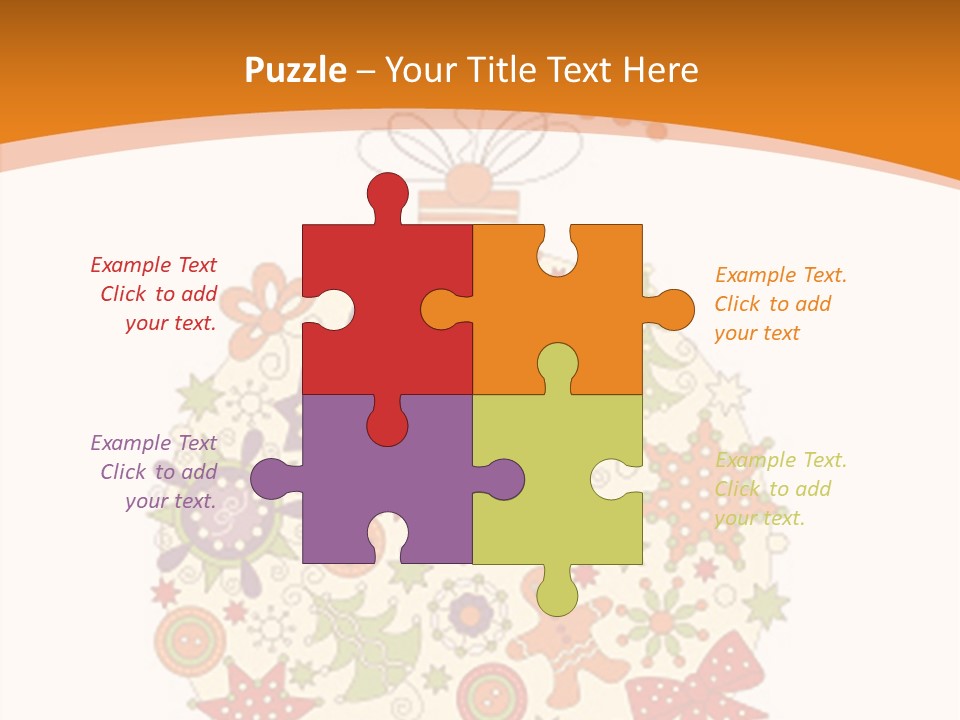 Christmas Ball Cute PowerPoint Template