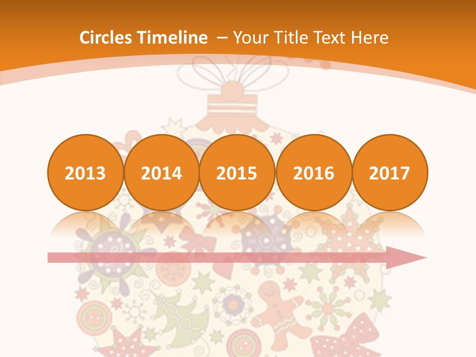 Christmas Ball Cute PowerPoint Template