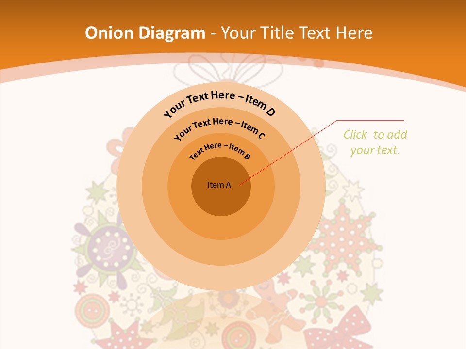 Christmas Ball Cute PowerPoint Template