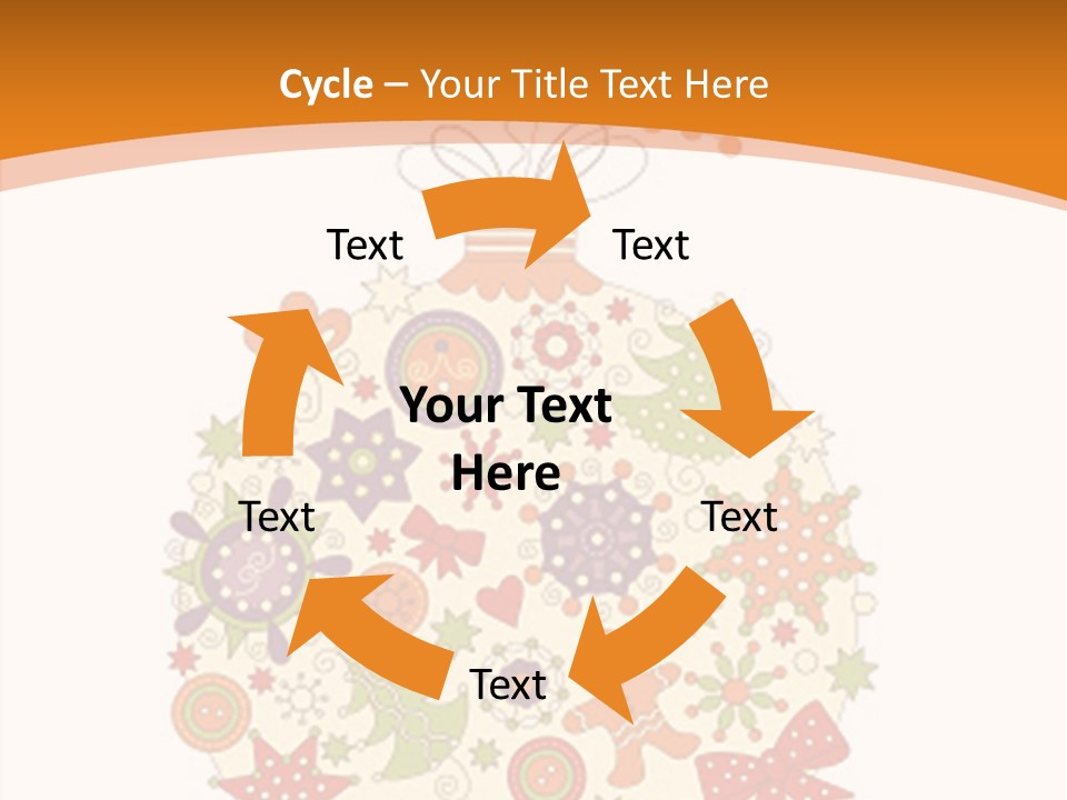 Christmas Ball Cute PowerPoint Template