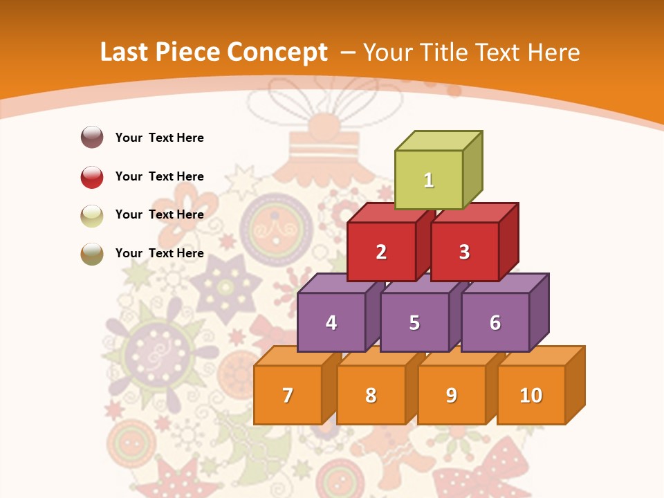 Christmas Ball Cute PowerPoint Template