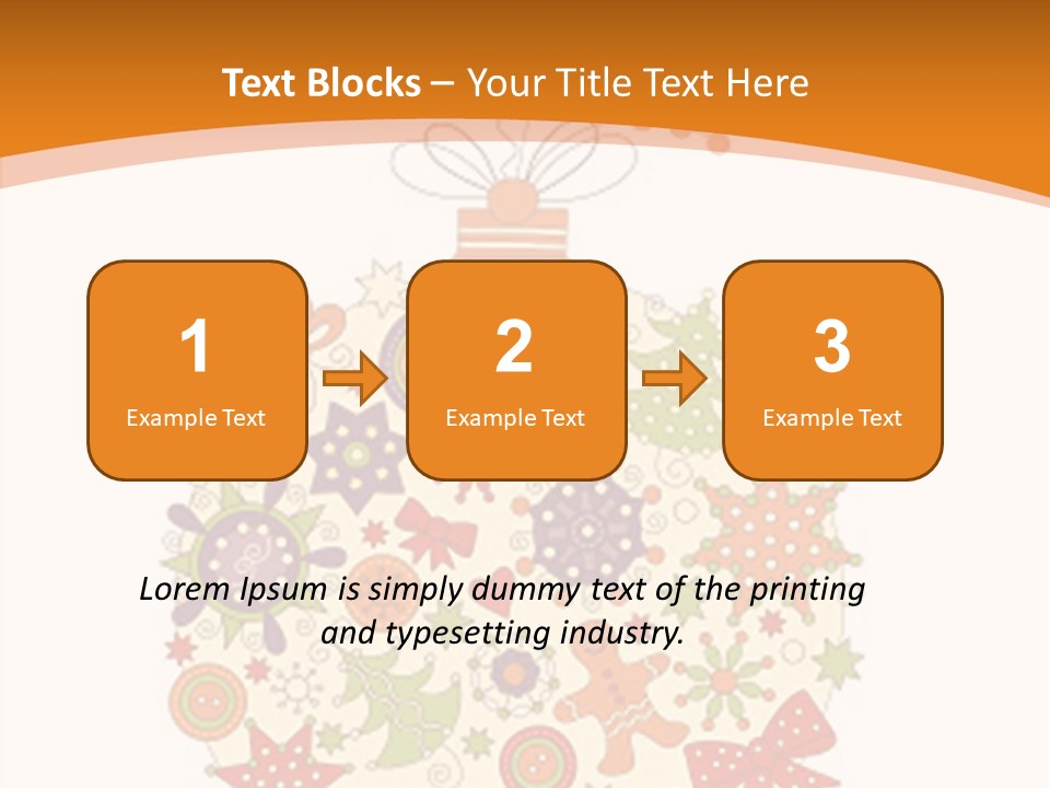 Christmas Ball Cute PowerPoint Template