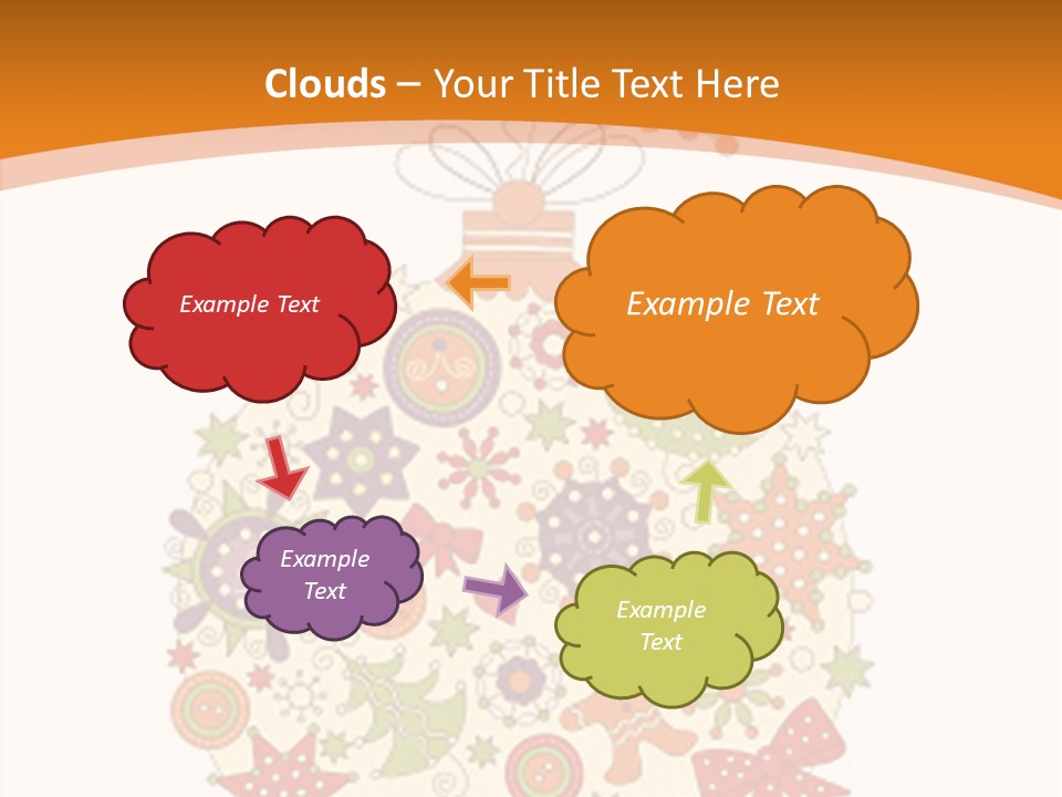 Christmas Ball Cute PowerPoint Template