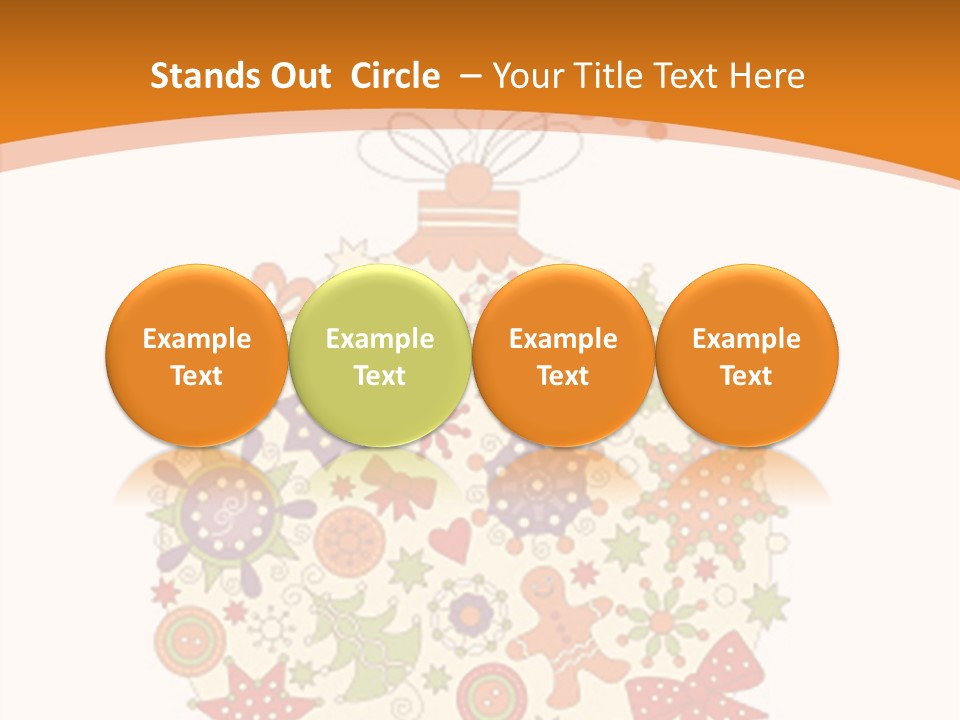 Christmas Ball Cute PowerPoint Template