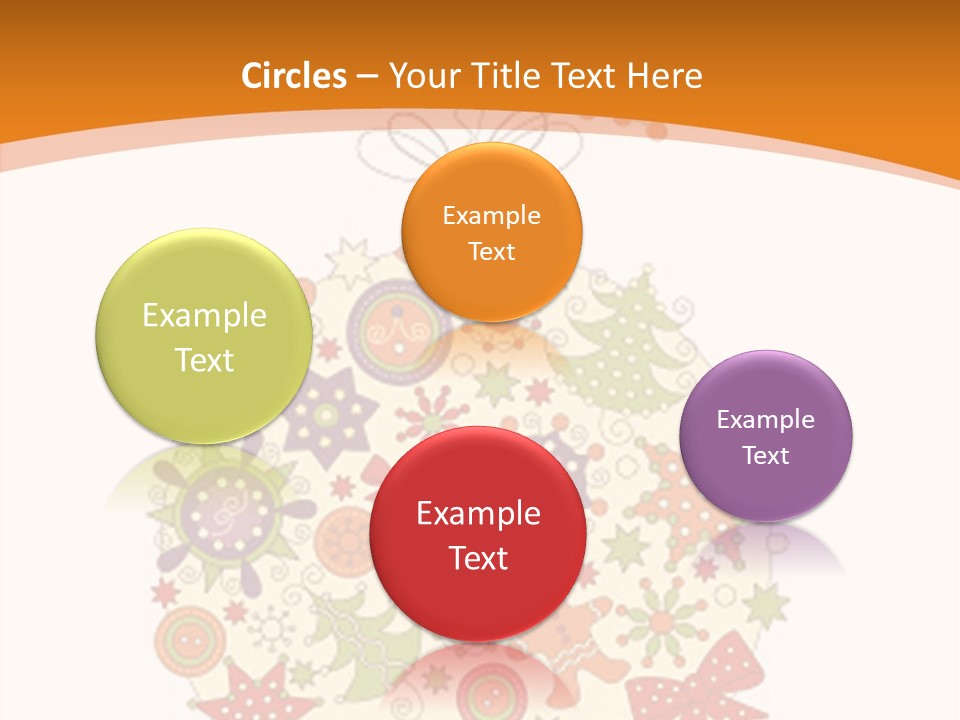 Christmas Ball Cute PowerPoint Template