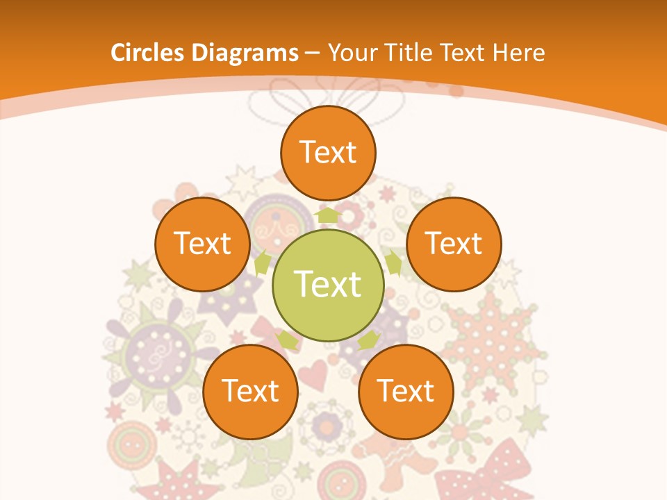 Christmas Ball Cute PowerPoint Template