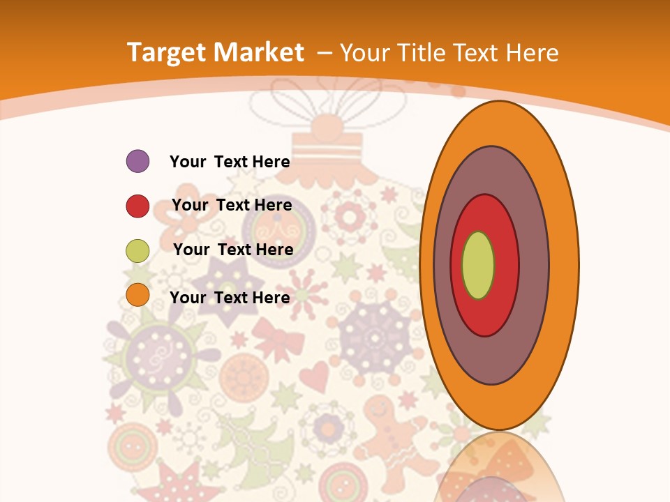 Christmas Ball Cute PowerPoint Template