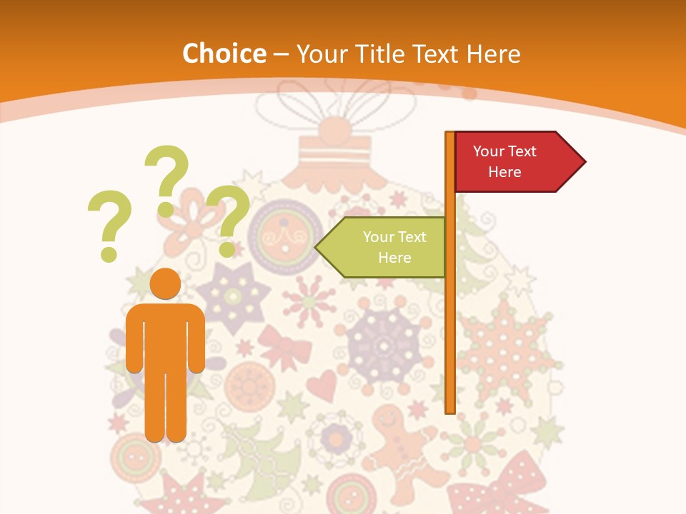 Christmas Ball Cute PowerPoint Template