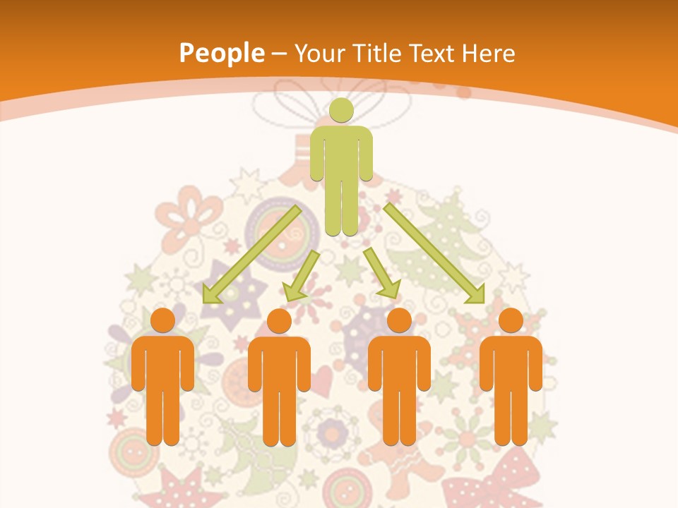 Christmas Ball Cute PowerPoint Template