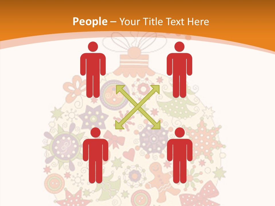 Christmas Ball Cute PowerPoint Template