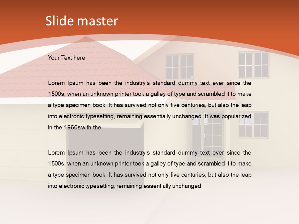 Residential Floor Family PowerPoint Template