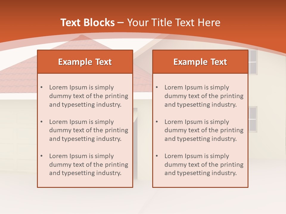 Residential Floor Family PowerPoint Template
