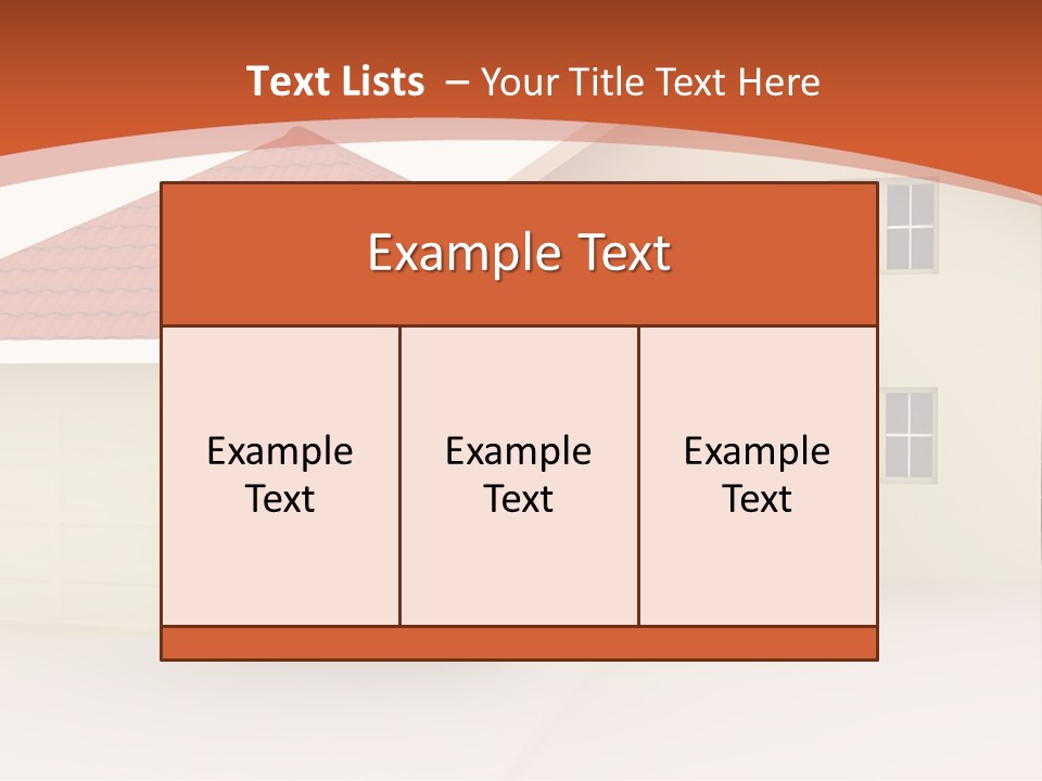 Residential Floor Family PowerPoint Template
