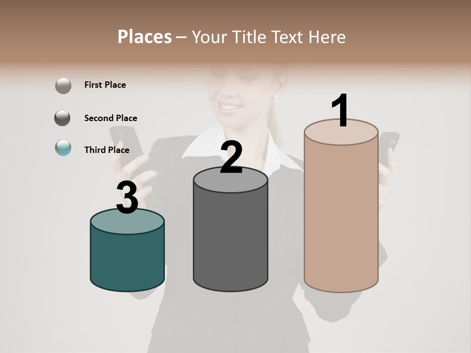 Blond Cell Welldressed PowerPoint Template