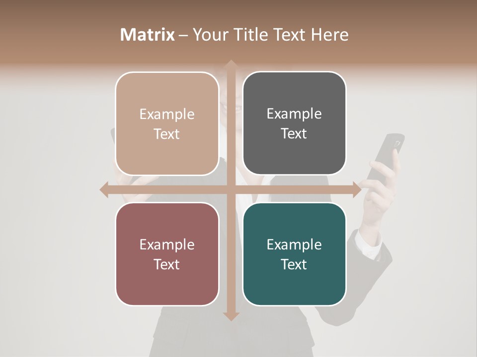 Blond Cell Welldressed PowerPoint Template