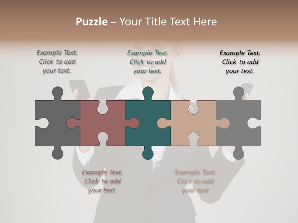 Blond Cell Welldressed PowerPoint Template