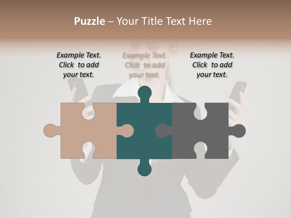 Blond Cell Welldressed PowerPoint Template