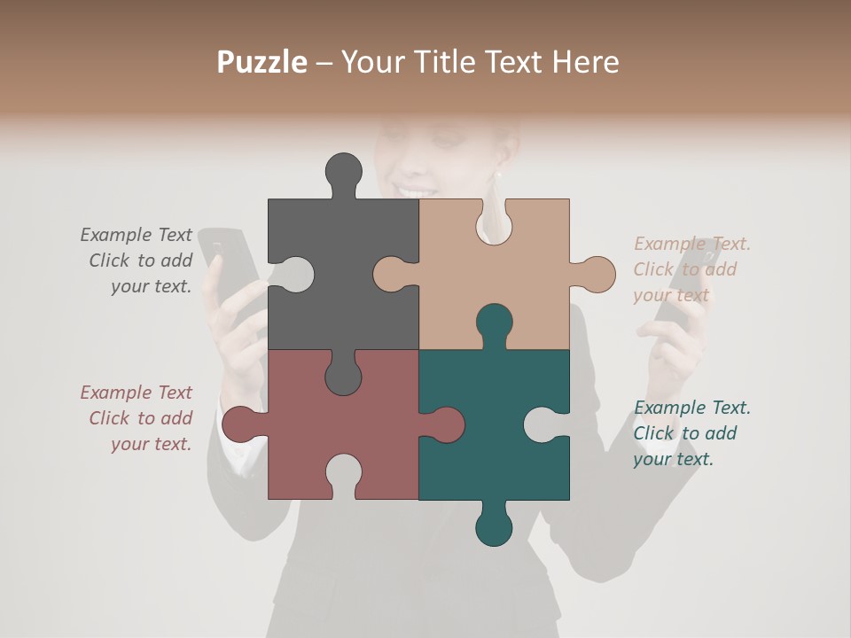 Blond Cell Welldressed PowerPoint Template