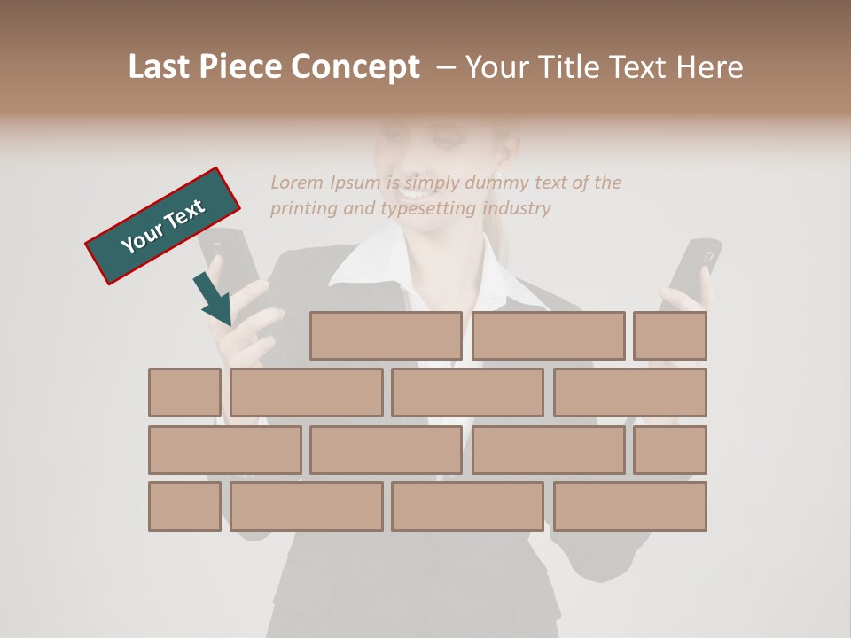 Blond Cell Welldressed PowerPoint Template