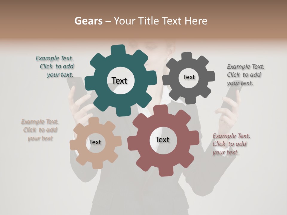 Blond Cell Welldressed PowerPoint Template