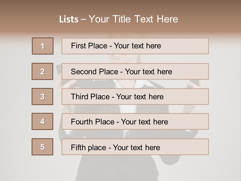 Blond Cell Welldressed PowerPoint Template