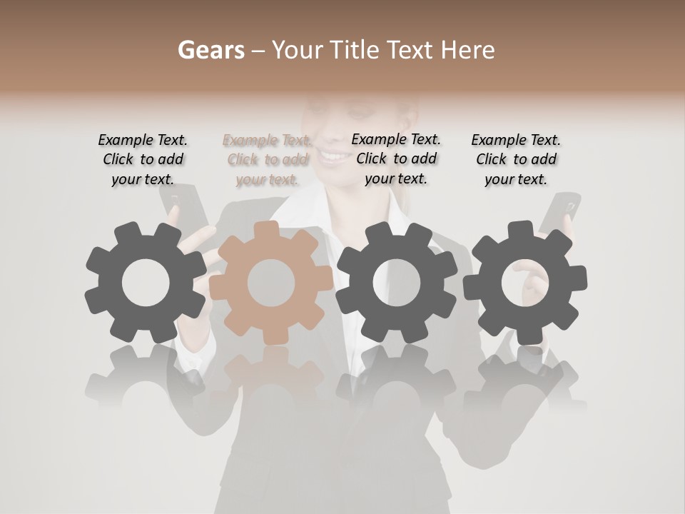 Blond Cell Welldressed PowerPoint Template