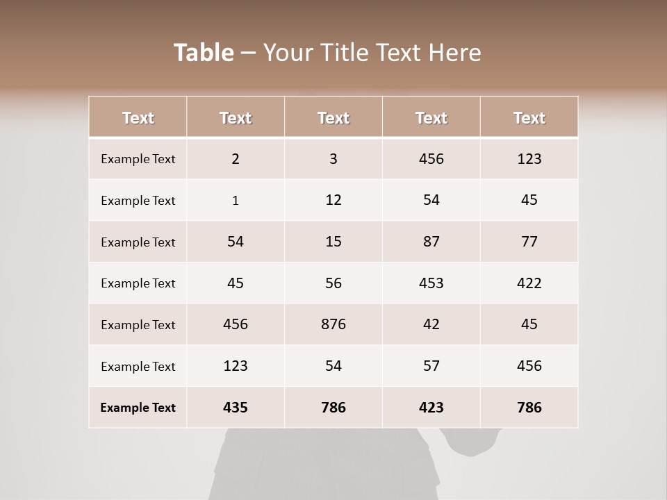 Blond Cell Welldressed PowerPoint Template