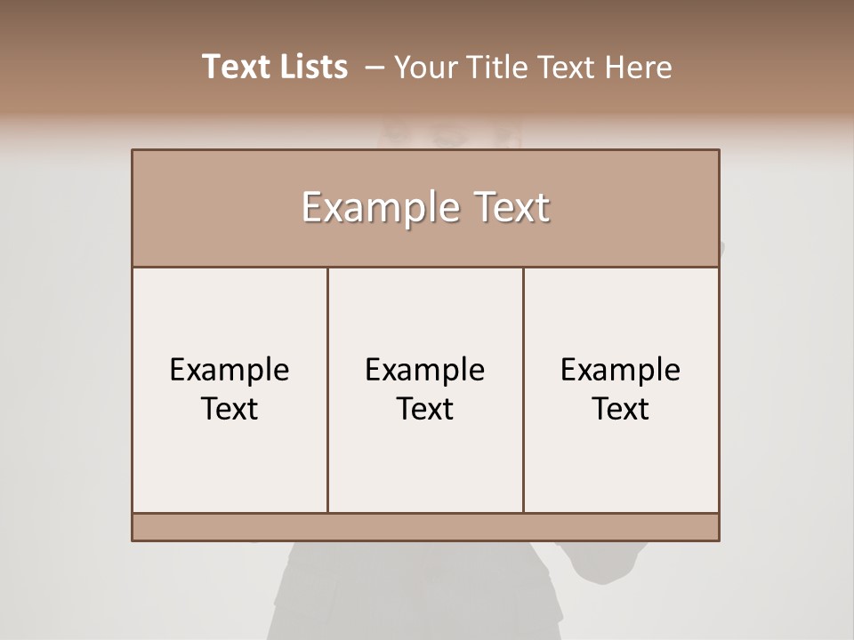 Blond Cell Welldressed PowerPoint Template