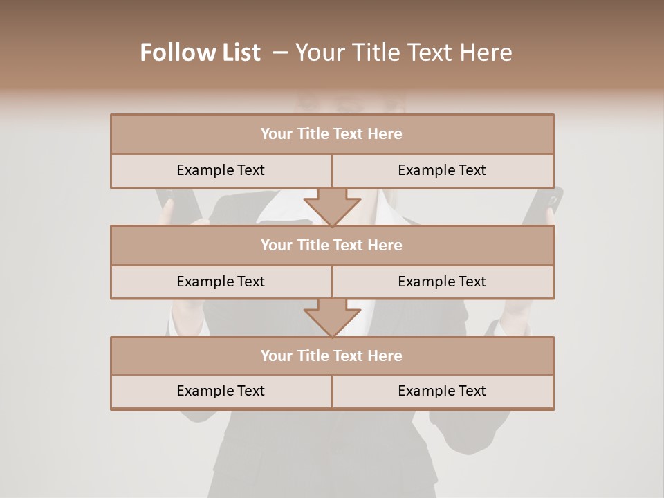 Blond Cell Welldressed PowerPoint Template