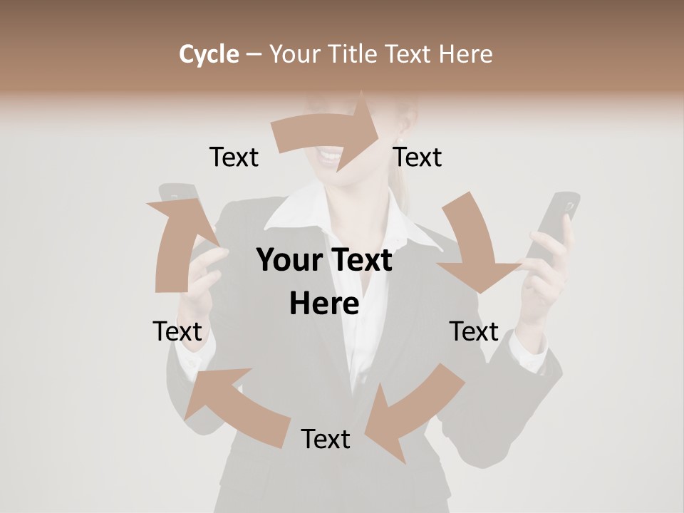 Blond Cell Welldressed PowerPoint Template