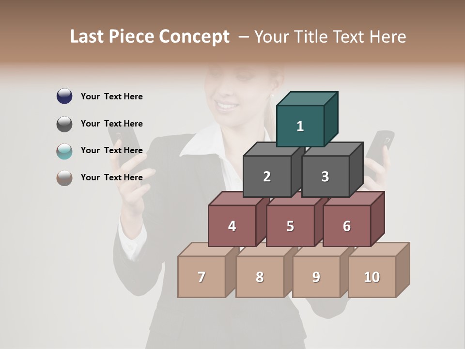 Blond Cell Welldressed PowerPoint Template