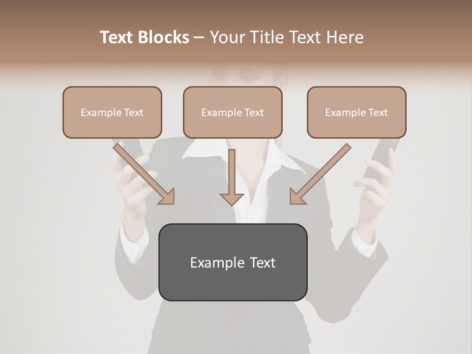 Blond Cell Welldressed PowerPoint Template